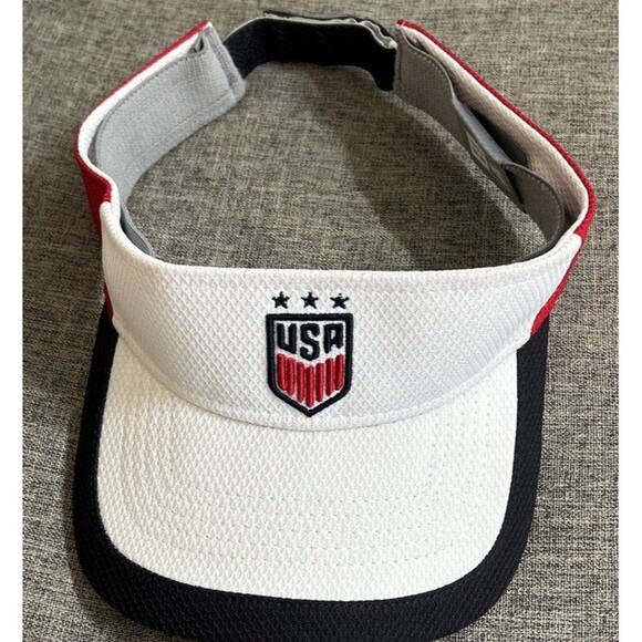 New Era Other - USA Soccer Visor New Era Adjustable Logo Futbol Hat Men’s Team US Soccer